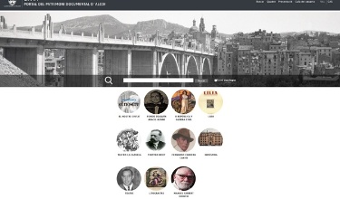 Portada de la web Bivia en la actualidad