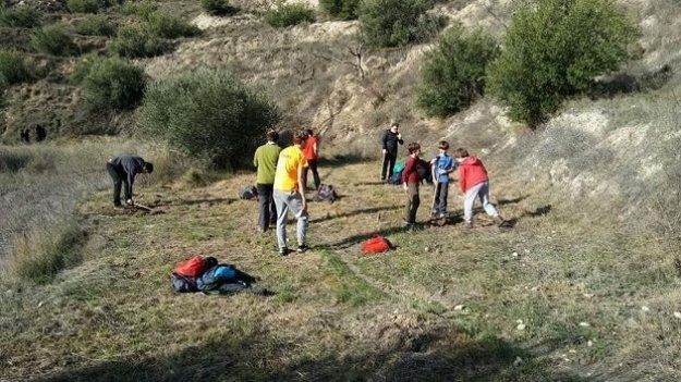 Repoblació en Serelles fa uns anys