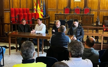 Representants de l'Ajuntament i ASJ han presidit la reunió