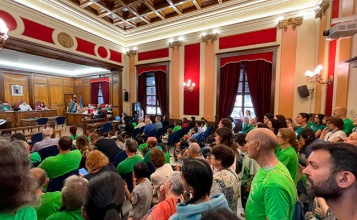 Sala de Plens ple de públic