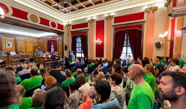 Sala de Plens ple de públic