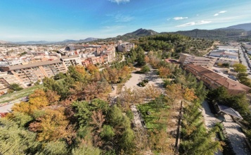 Vista aèria del parc Cantagallet
