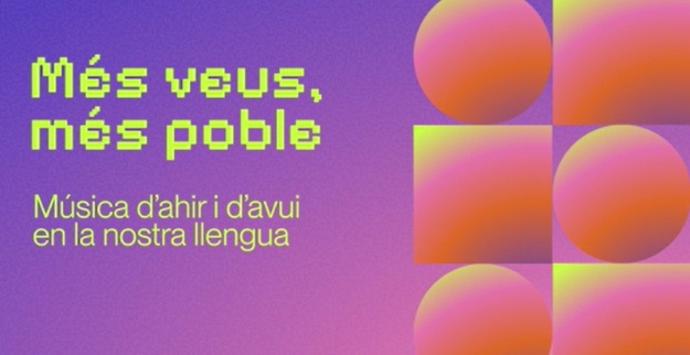 Cartel Més veus, més poble