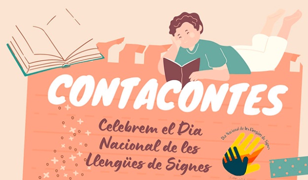 Cartel de la actividad de cuentacuentos