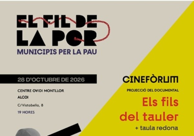 cartell Cineforum Els fils del tauler