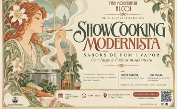 Cartell xou cooking modernista