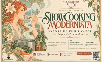 cartell xou cooking modernista