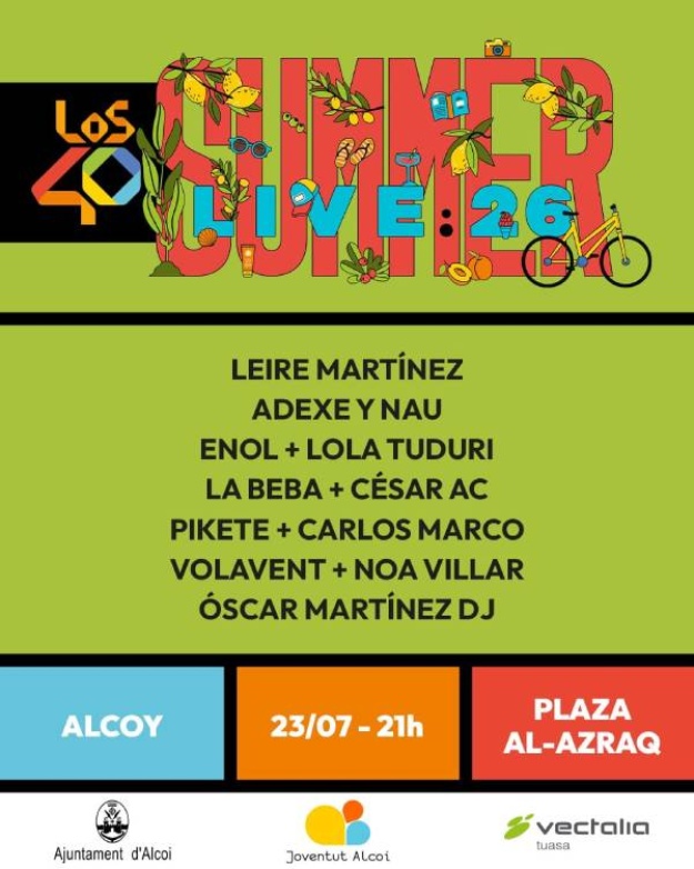 cartell Los 40 Summer Live 2026