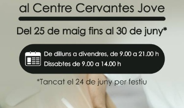 Cartell de la sala d'estudi 2026