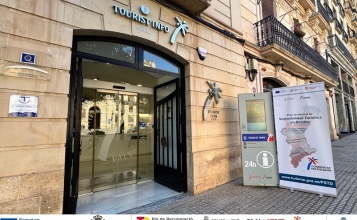 Entrada de l'Oficina de Turisme d'Alcoi