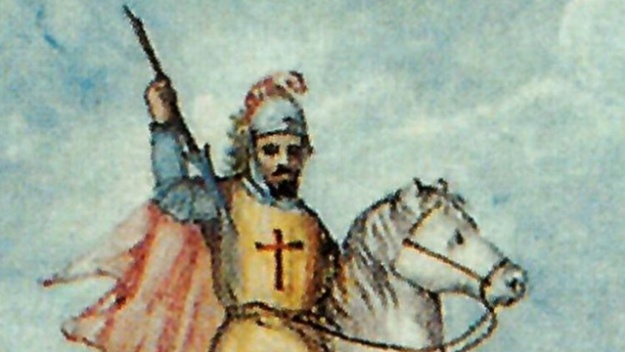 Il·lustració antiga de Sant Jordi