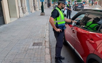 imatge Control alcoholemia Campanya DGT Policia Local dAlcoi  foto arxiu
