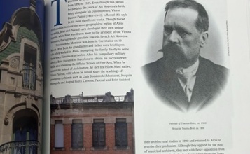 Una de les pàgines del reportatge sobre Timoteo Briet en la Revista Coup de Fuet