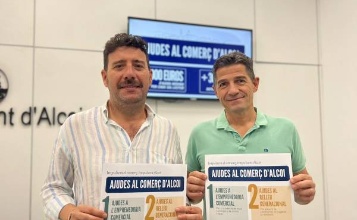 Roda de premsa de presentació de les noves ajudes al comerç