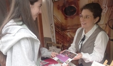 Stand d'Alcoi en la Fira Modernista de Terrassa