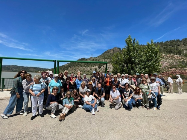 Foto de grup de la Visita Gent Gran a Aiora, Cofrents i Zarra